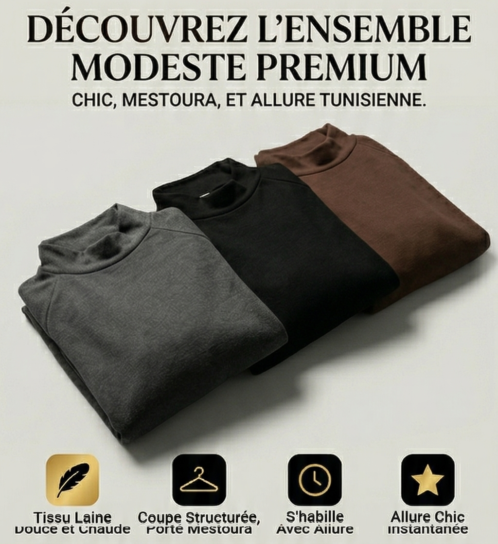 Ensemble Femme Modest – Haut + Pantalon Confort