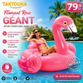 Bouée Flamingo  Rose Géant INTEX