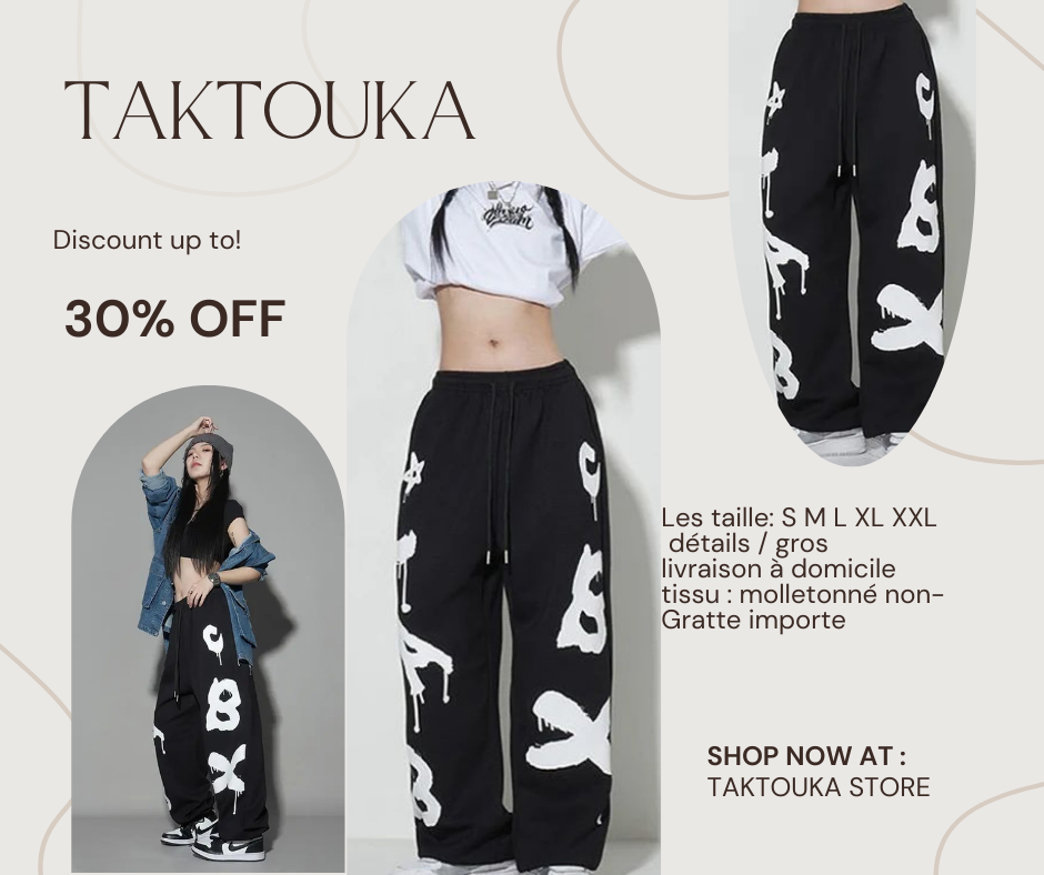 🖤&nbsp;PANTALON CXB – Style Streetwear Oversize