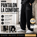 Pantalon Noir LA Comfort