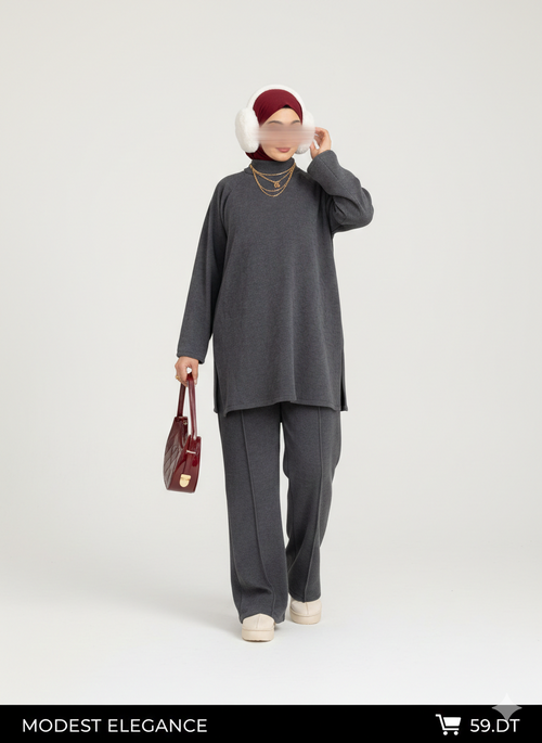 Ensemble Femme Modest – Haut + Pantalon Confort (Collection 2026)