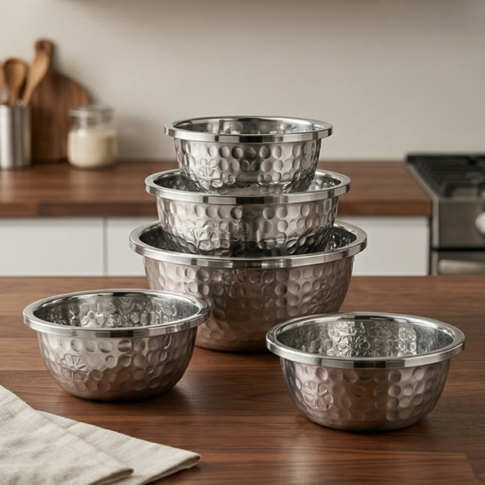 5 Bols Menagers Martele